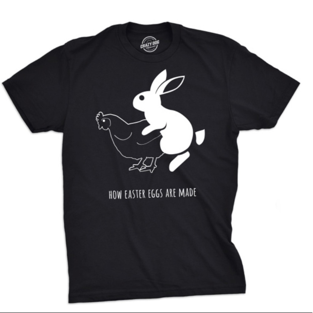 Brand new tee “ How Easter eggs are made”